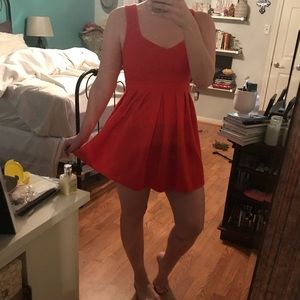 Sundress with cutouts